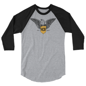Haberle Eagle 3/4 sleeve raglan shirt